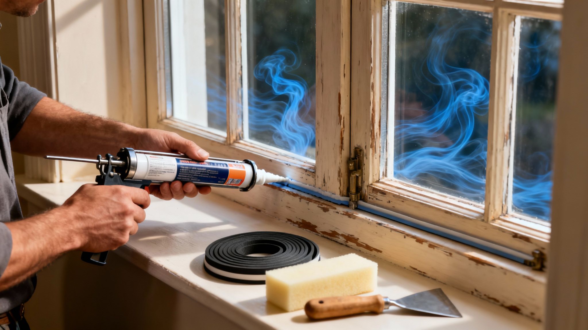 A Homeowner’s Guide to Sealing Drafty Windows